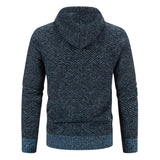Maren | Giacca a maglia con cappuccio e foderato in fleece