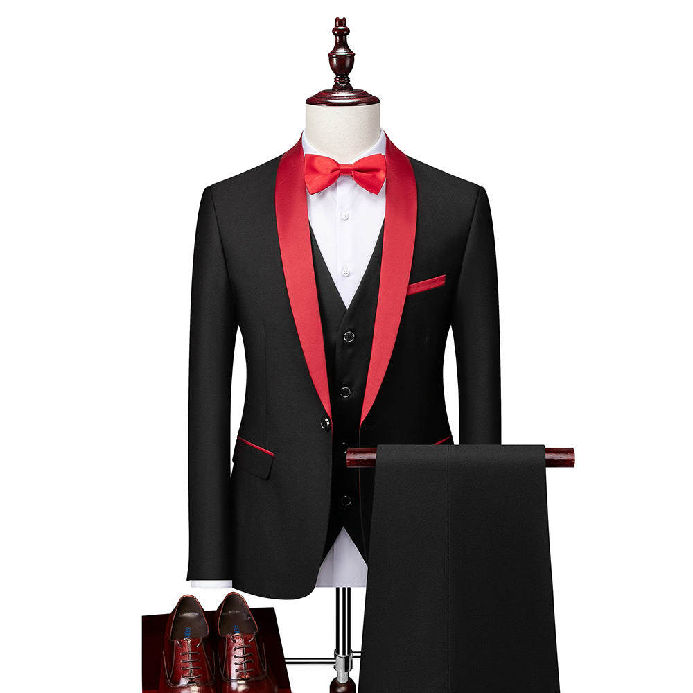 Set di abbigliamento da uomo slim fit a 3 pezzi