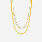 Marizanne | Collana Serpente di Lusso & Set di Gioielli con Perle in Oro 18K