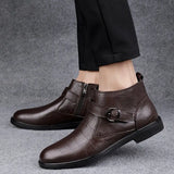 Jackson - Robusti Eleganti e Comodi Stivaletti in Pelle