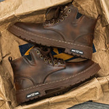 Ambrose - Stivali Casual Eleganti Con Lacci E Zip Robusti