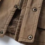 Giacca Invernale Casual in Cotone
