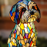 Papouille - Lampada per Cane Magica in Vetro Colorato