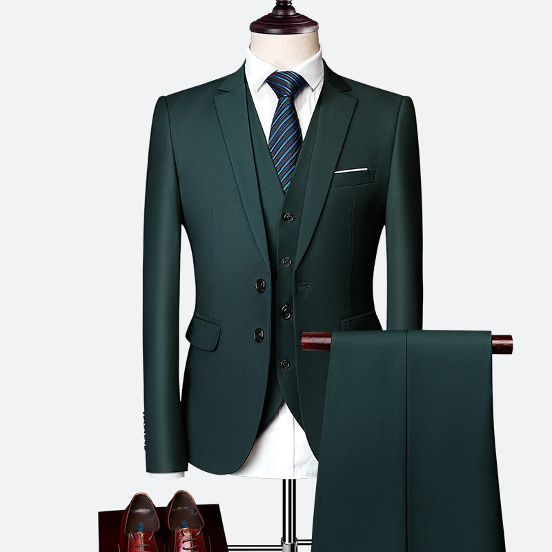 Set di abito formale da uomo 3 pezzi