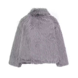 FIORA - Giacca Puffer Effetto Pelliccia