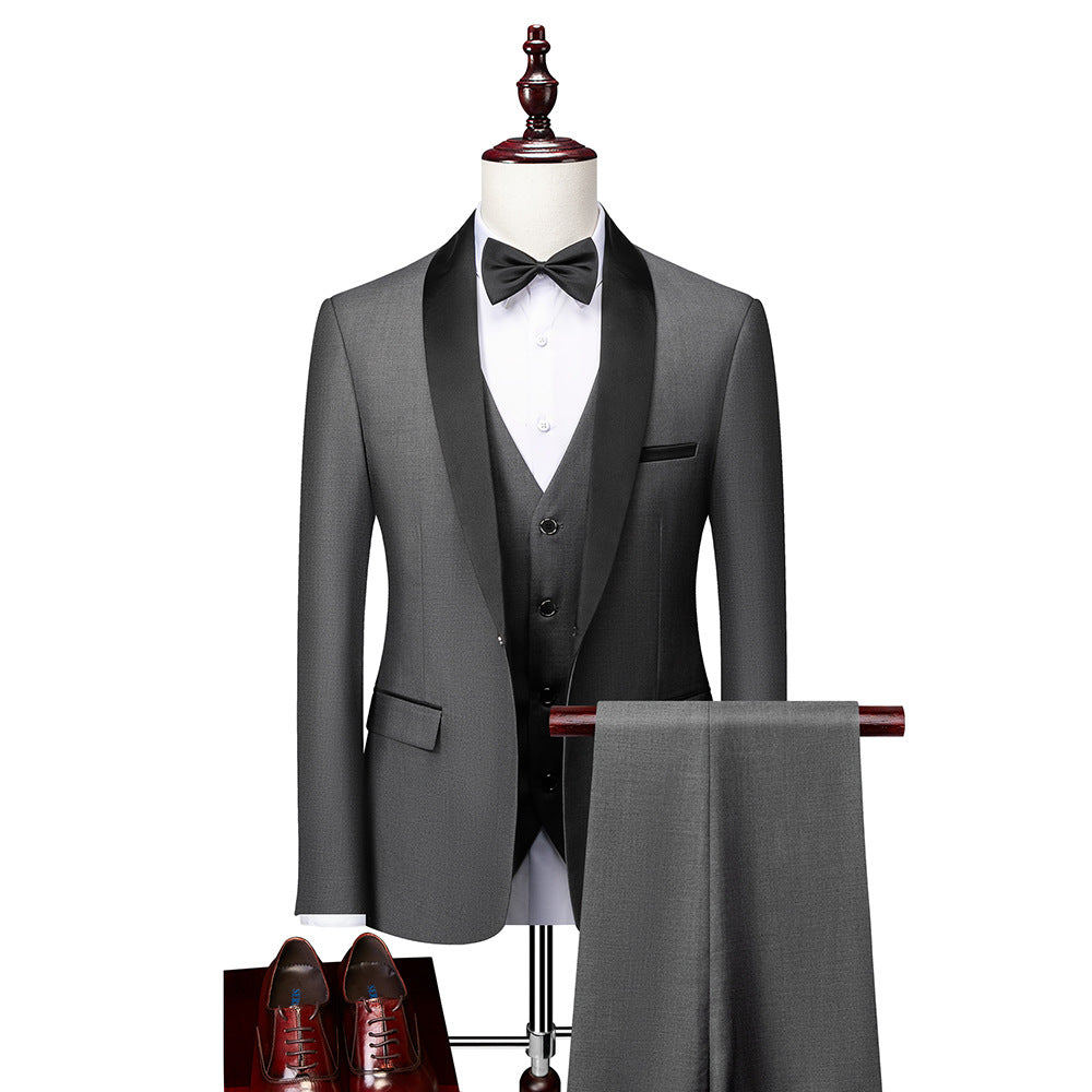 Set di abbigliamento da uomo slim fit a 3 pezzi
