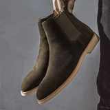 Bradley - Stivali Chelsea in scamosciato, stile e comfort.