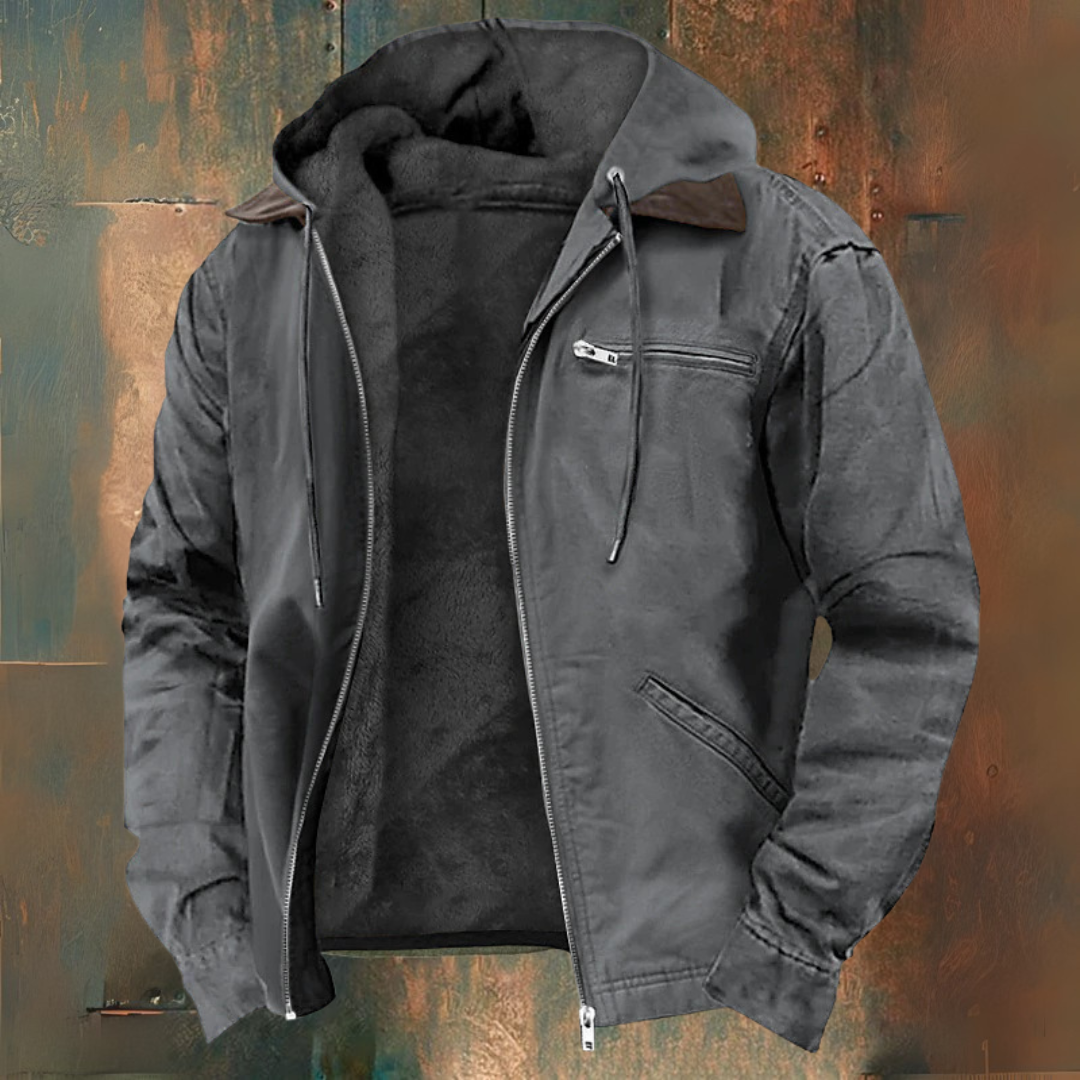 LUCAS - GIACCA CON CAPPUCCIO ZIP