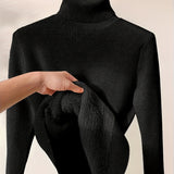 Zoe - Maglione con Collo Alto Morbido
