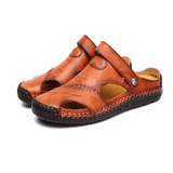 Chris - Sandali in pelle ortopedici comfort e sostegno