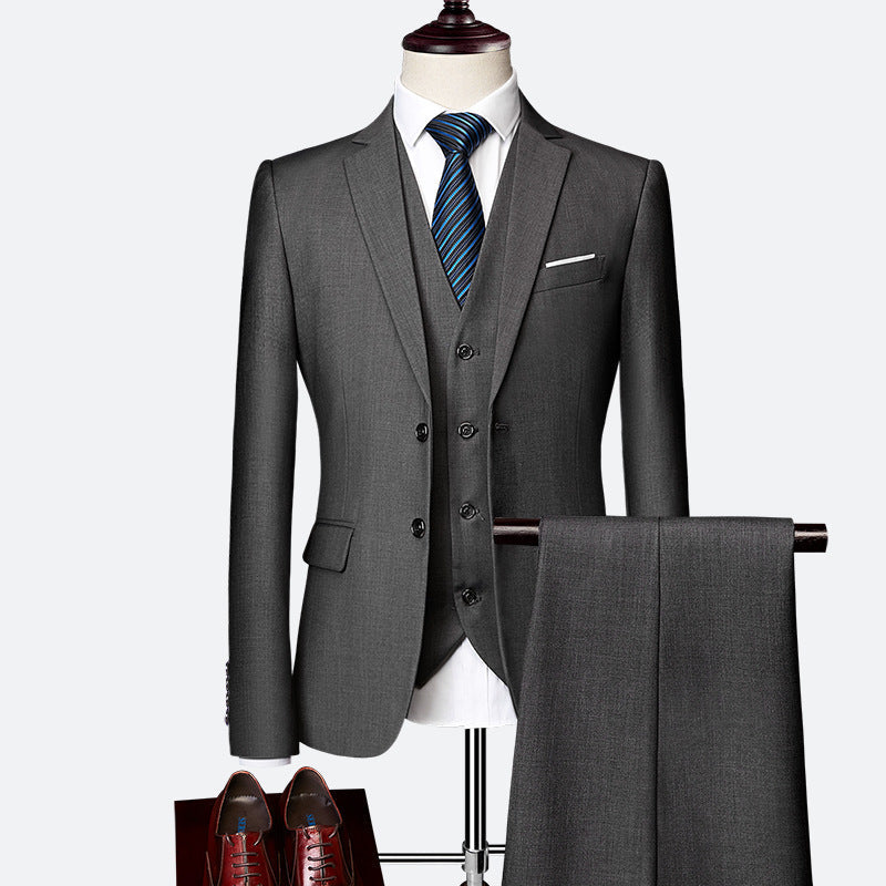 Set di abito formale da uomo 3 pezzi