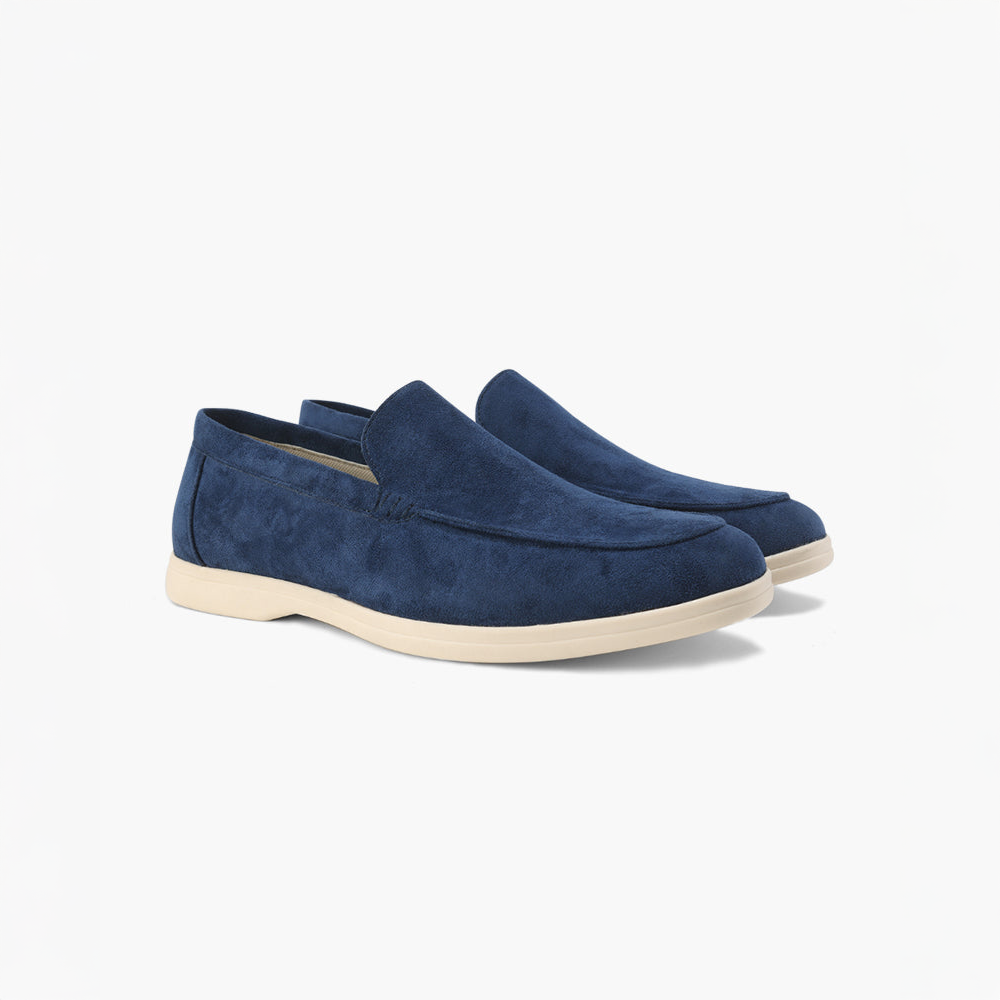 Mocassini in suede