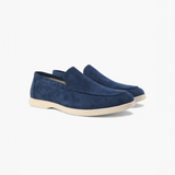 Mocassini in suede