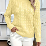 Bernila – Maglione a Treccia