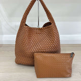 Luna | Borsa Hobo Woven Oversized Chic