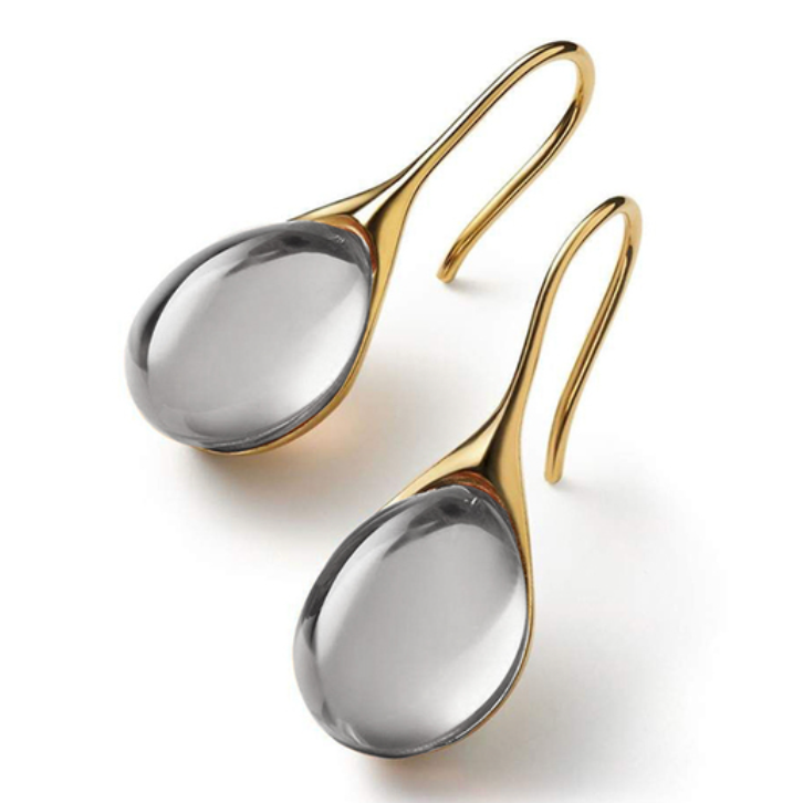 Boucles d'oreilles Zita en cristal - Ultimo Sconto 80%