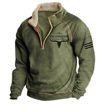 Buffalo | Maglione in pile informale con fodera termica