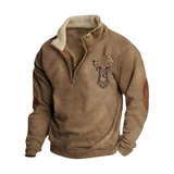 Buffalo | Maglione polare casual con fodera termica