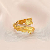 Janirelle | Anello in Corallo Oro 18K
