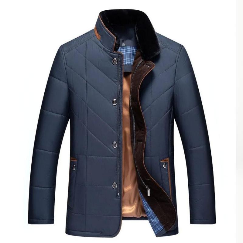 Helmfried Giacca Imbottita Calda Ed Elegante Taglio Slim