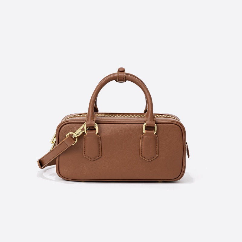 Borsa a Spalla Vintage in Vera Pelle