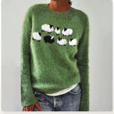 Poppy - Maglione Retrò Confortevole Per Lei Vintage Donna