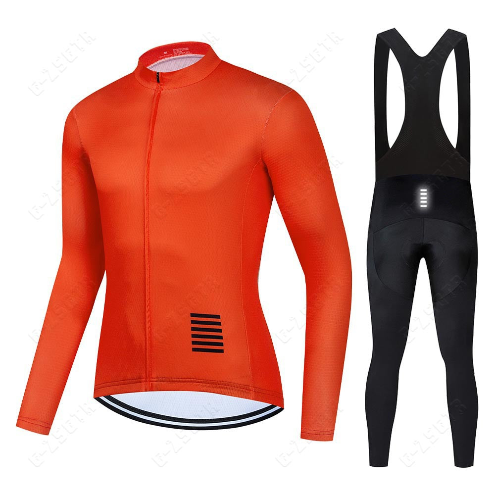 Set di abbigliamento per biciclette professionale con maniche lunghe