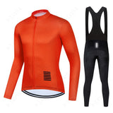 Set di abbigliamento per biciclette professionale con maniche lunghe