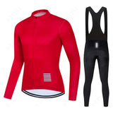 Set di abbigliamento per biciclette professionale con maniche lunghe