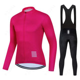 Set di abbigliamento per biciclette professionale con maniche lunghe