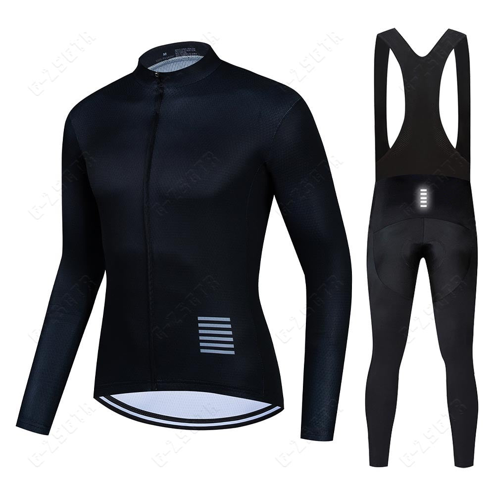 Set di abbigliamento per biciclette professionale con maniche lunghe
