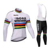 Bora – Set di abbigliamento da ciclismo professionale con maniche lunghe