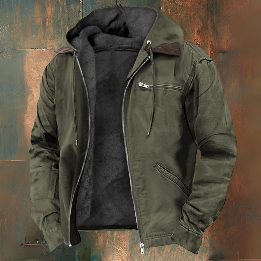 LUCAS - GIACCA CON CAPPUCCIO ZIP