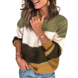 Erika - Maglione a Righe Confortevole