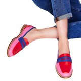 Kaley | Patchwork colorato con punta arrotondata