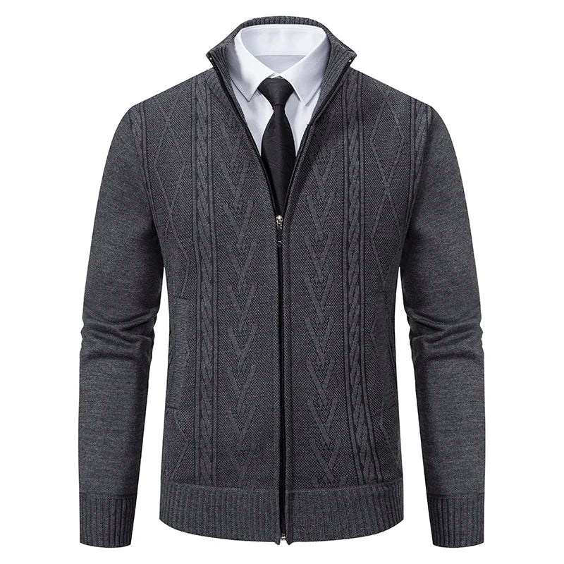 Langley – Cardigan con zip
