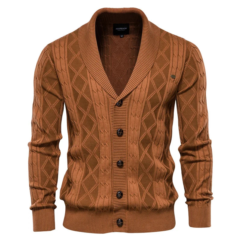 Jeff - Elegante Cardigan Button-Up