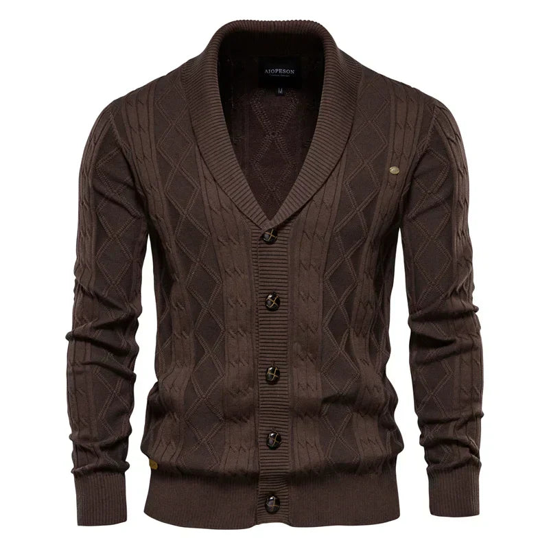Jeff - Elegante Cardigan Button-Up