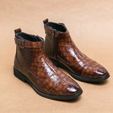 Dylan | Stivaletti con fibbia in similpelle