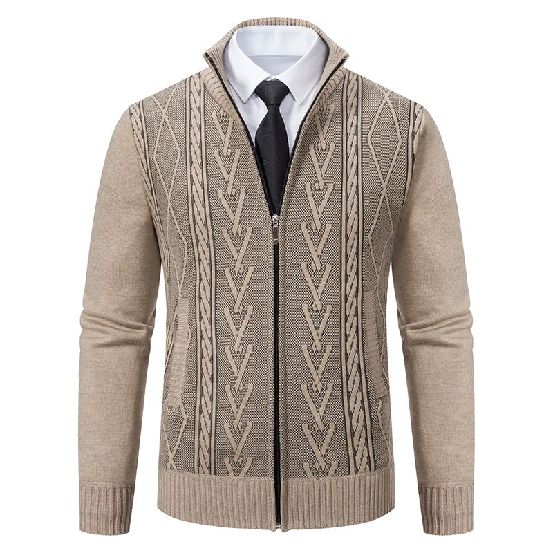 Langley – Cardigan con zip