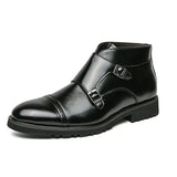 Parker | Stivali doppi Monk-strap in similpelle