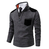 Clinton – Elegante pullover a mezza zip