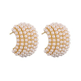 Boucles d'oreilles en perles classiques - Ottanta percento