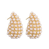 Boucles d'oreilles en perles classiques - Ottanta percento