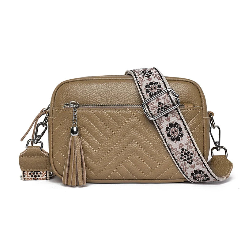 Bianca | Borsa a tracolla in pelle raffinata