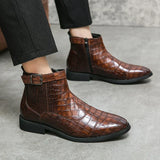 Dylan | Stivaletti con fibbia in similpelle
