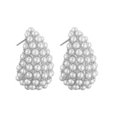 Boucles d'oreilles en perles classiques - Ottanta percento