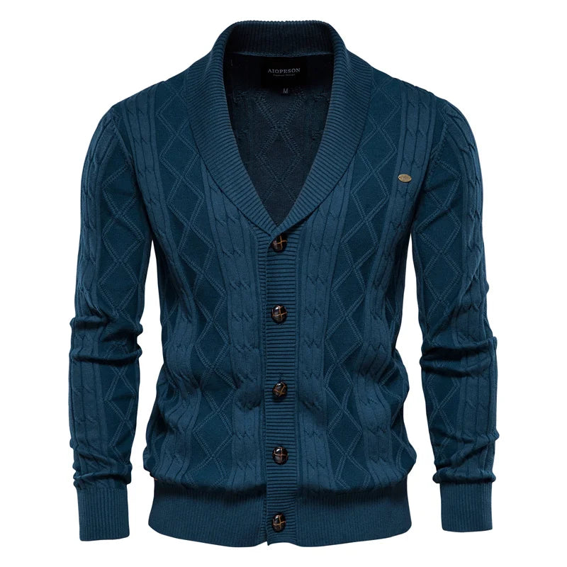 Jeff - Elegante Cardigan Button-Up
