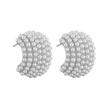 Boucles d'oreilles en perles classiques - Ottanta percento