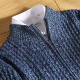 Belmont –  Pullover con zip in merino